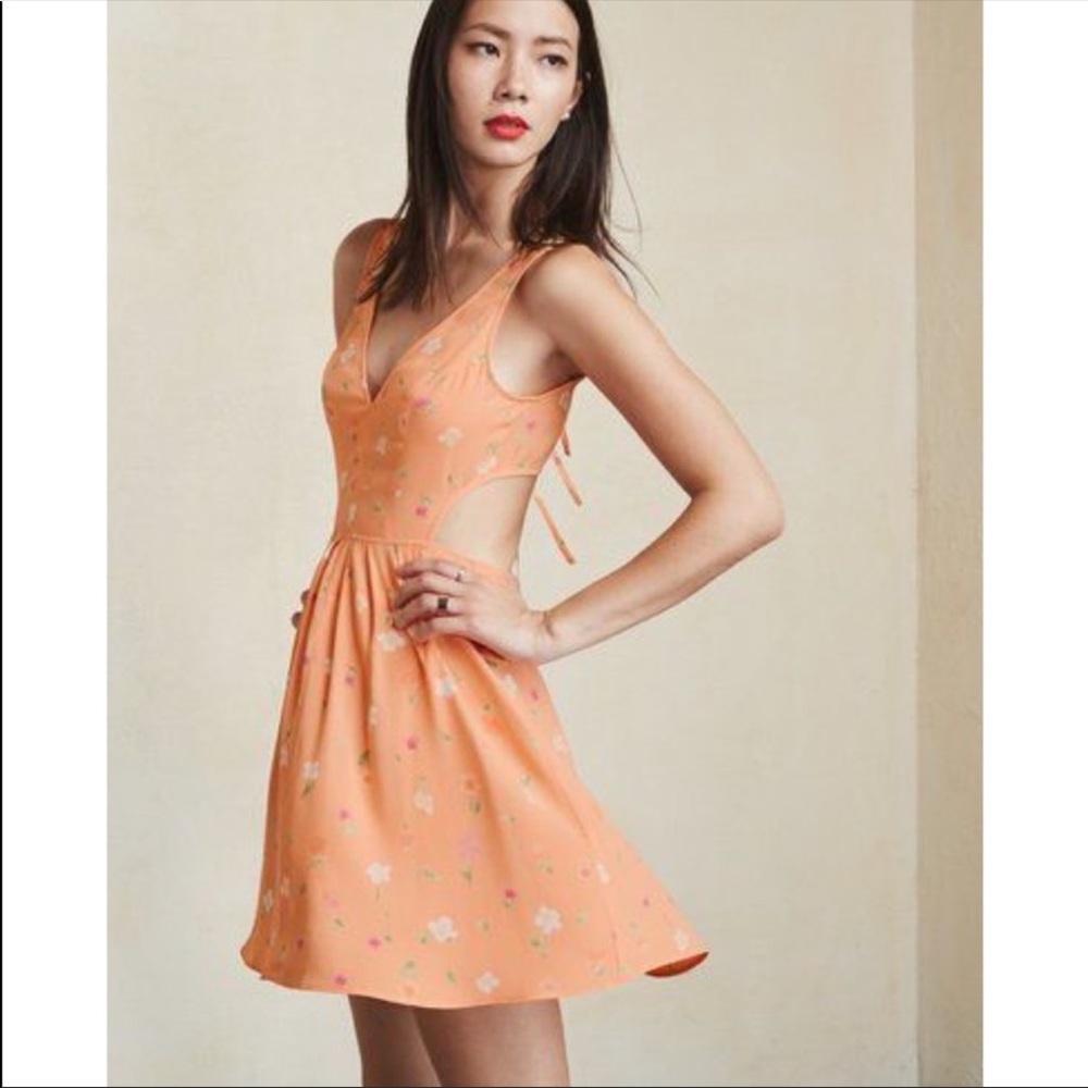 Reformation Murcia Dress in Floral Sorbet - Size 6